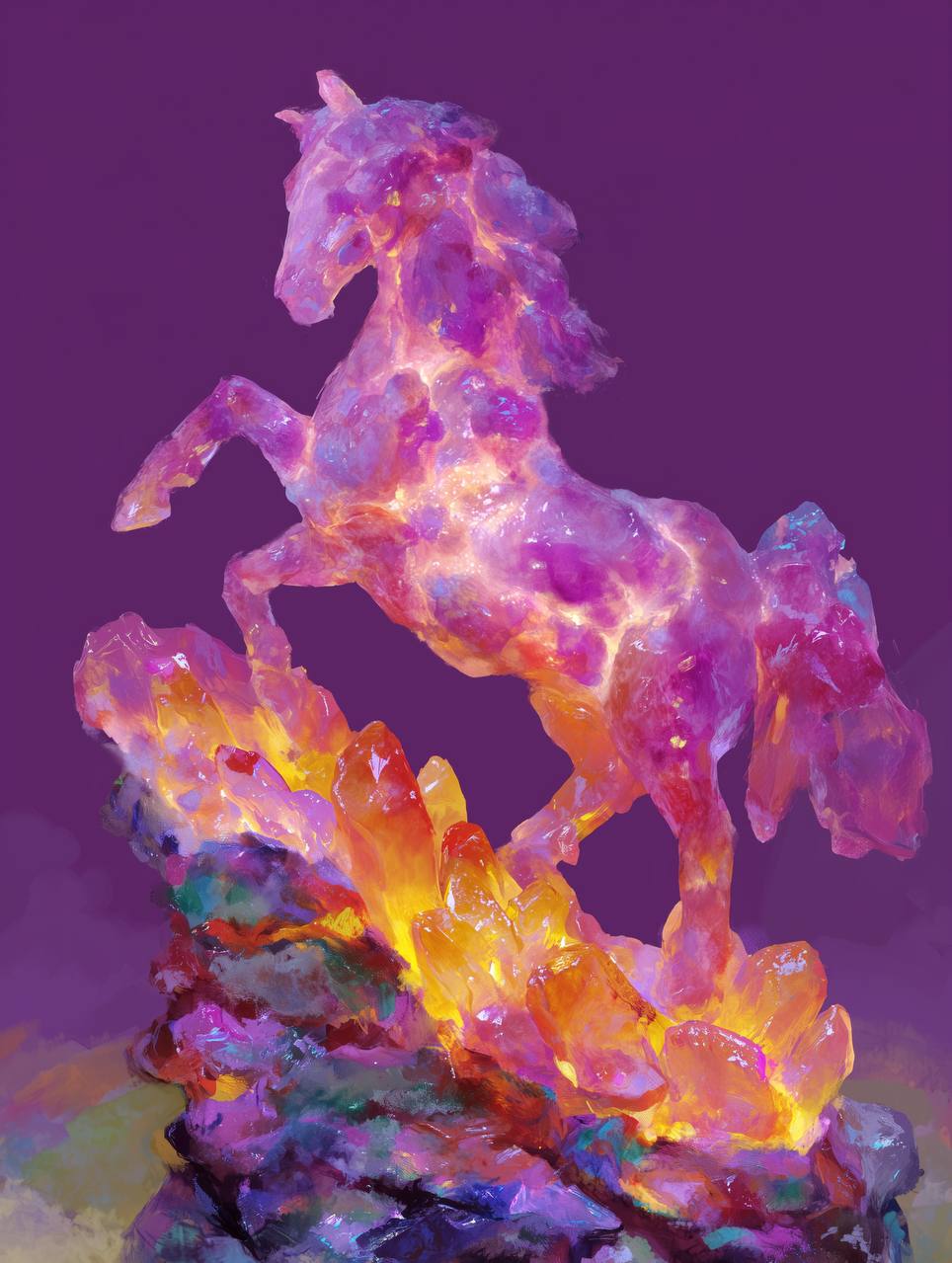 Gemstone Horse